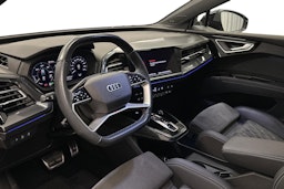 valkoinen Audi Q4 e-tron 2023 kuva 6.
