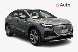 harmaa Audi Q4 e-tron 2023 kuva 1.