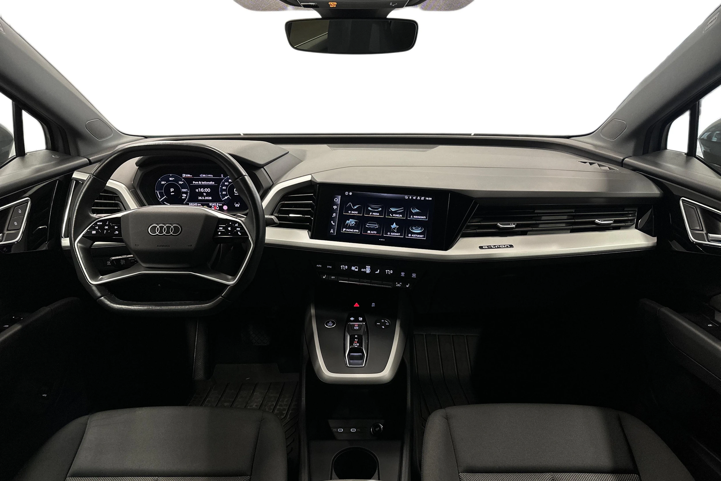 harmaa Audi Q4 e-tron 2023 kuva 9.