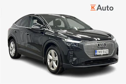 musta Audi Q4 e-tron 2023 kuva 1.