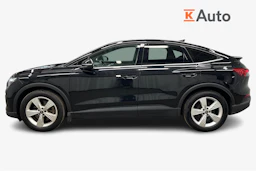 musta Audi Q4 e-tron 2023 kuva 5.