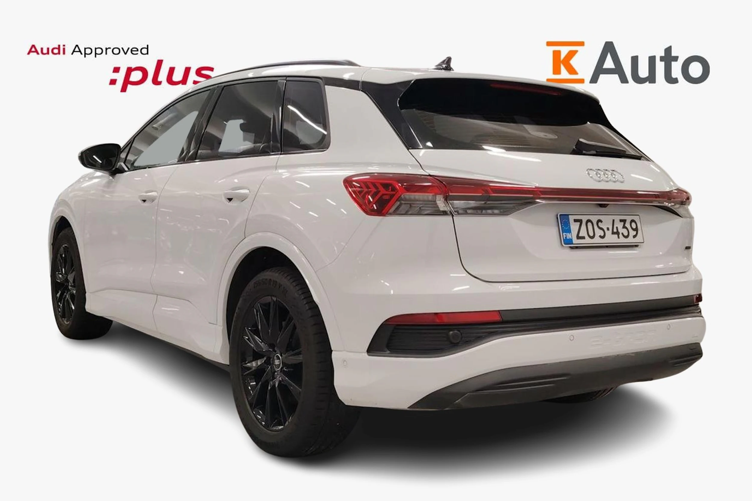Valkoinen Audi Q4 e-tron 2023 kuva 2.