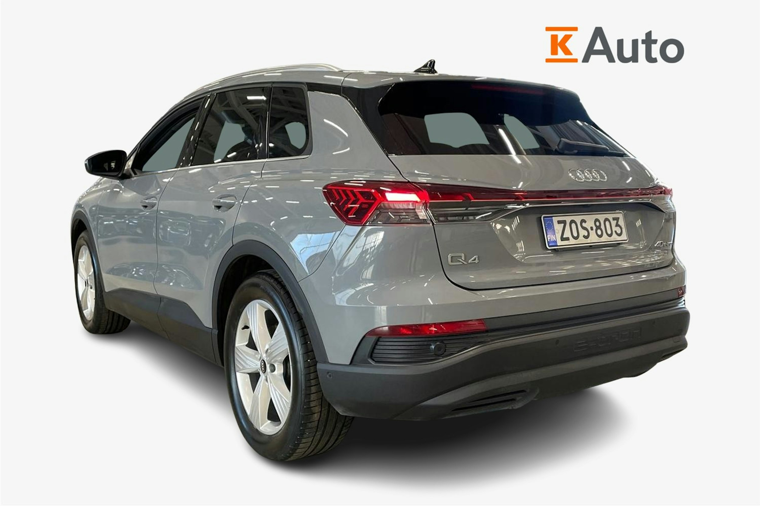 harmaa Audi Q4 e-tron 2023 kuva 2.