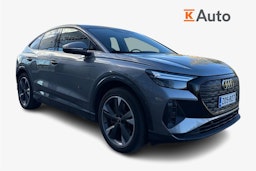 harmaa Audi Q4 e-tron 2023 kuva 1.