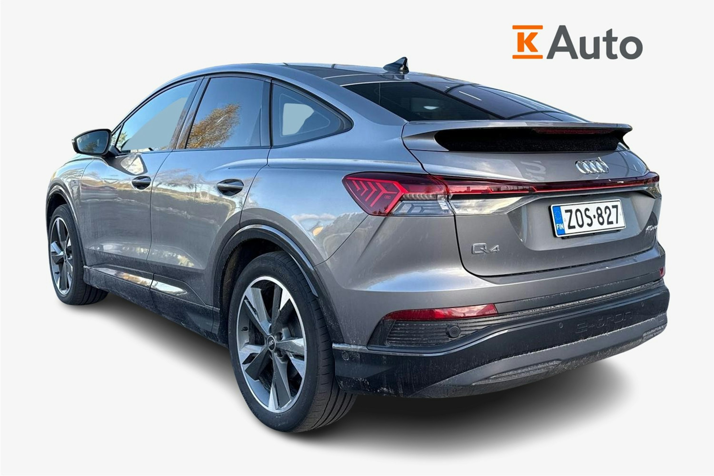 harmaa Audi Q4 e-tron 2023 kuva 2.