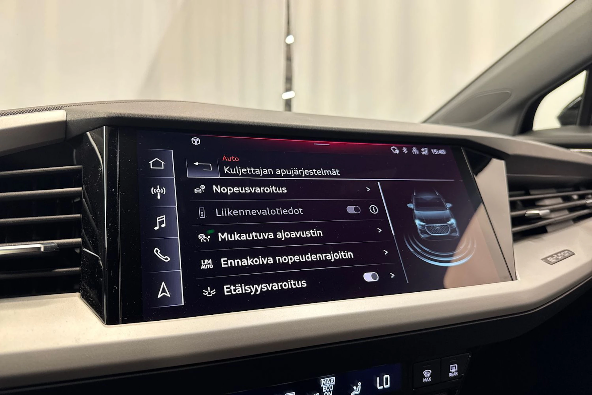 musta Audi Q4 e-tron 2023 kuva 19.