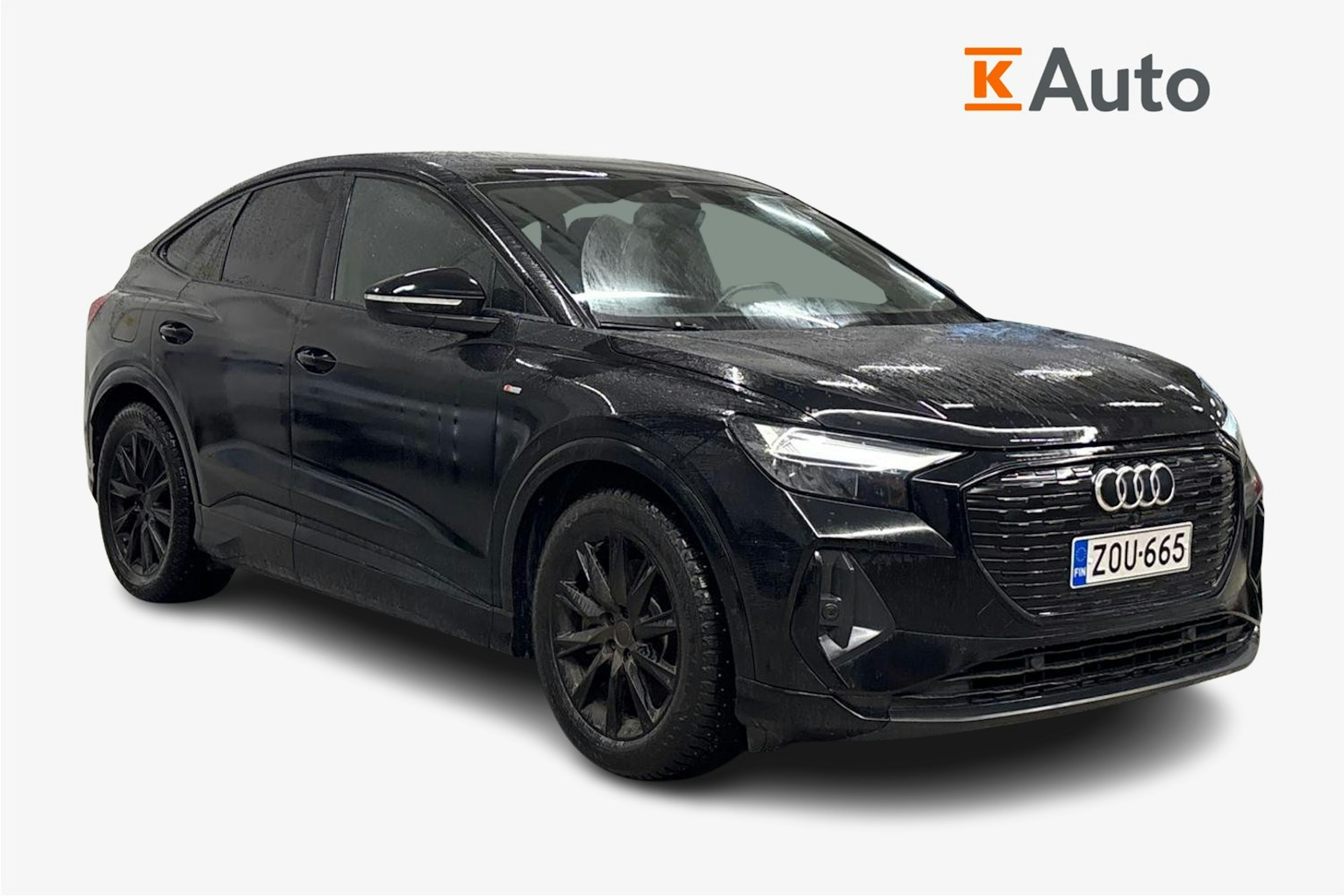 musta Audi Q4 e-tron 2023 kuva 1.