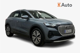 sininen Audi Q4 e-tron 2023 kuva 1.