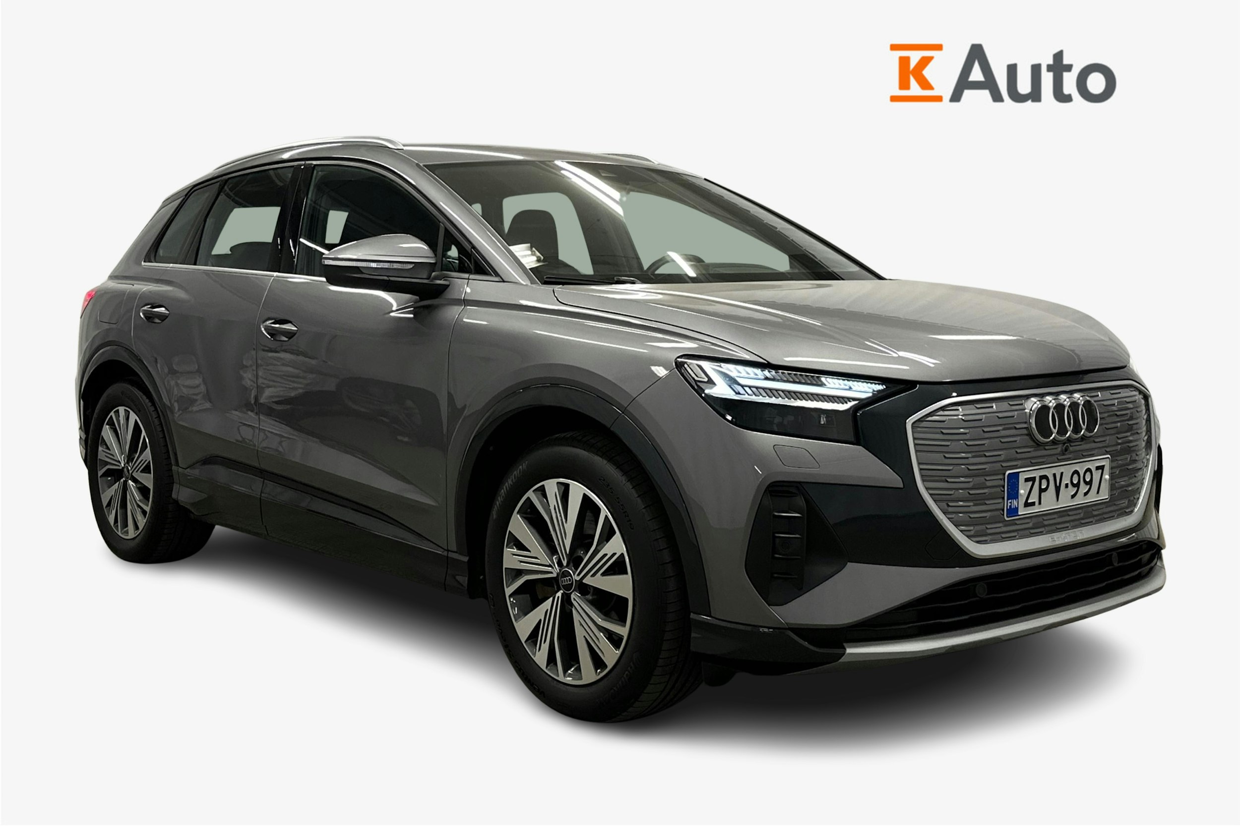 harmaa Audi Q4 e-tron 2023 kuva 1.