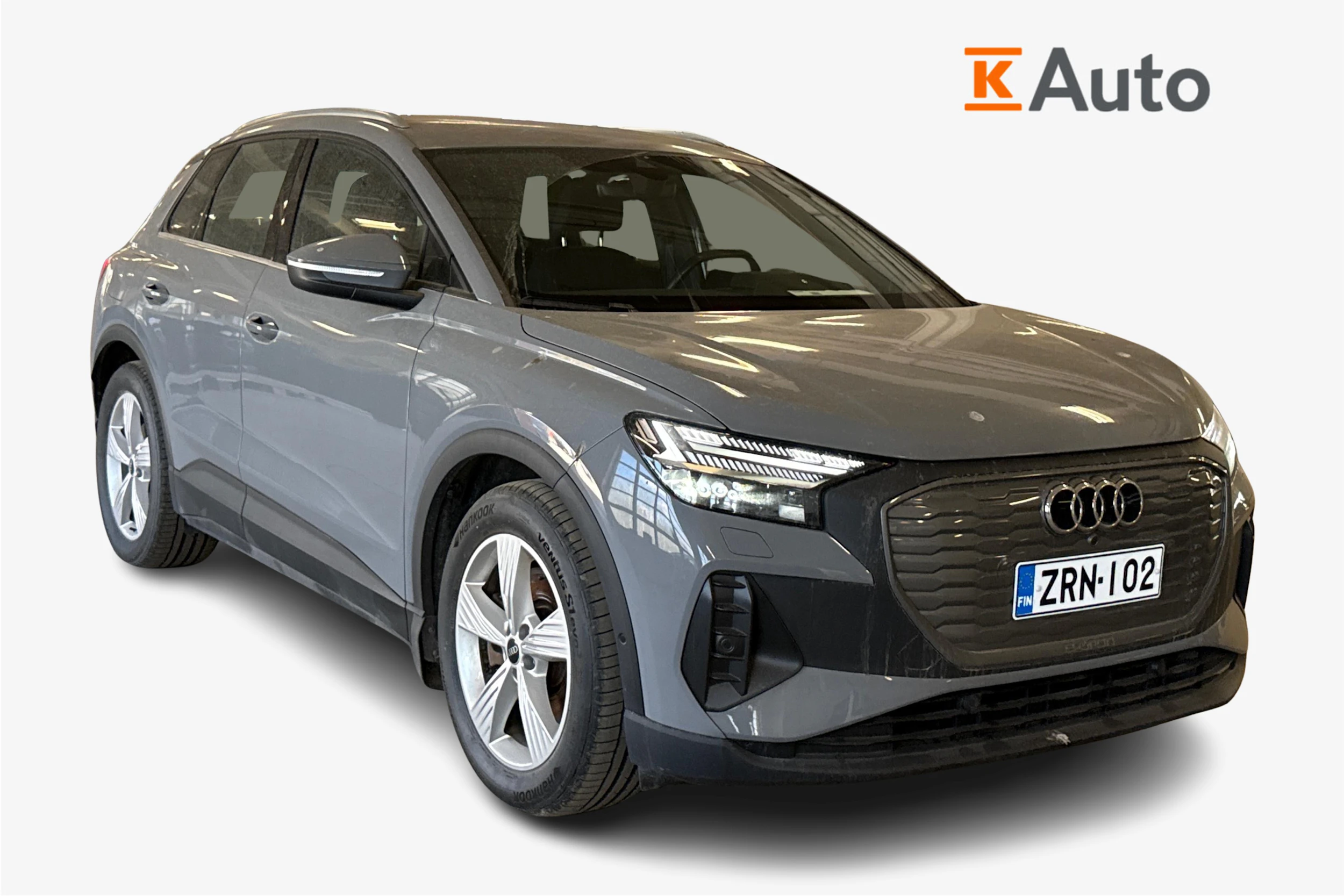 harmaa Audi Q4 e-tron 2023 kuva 1.