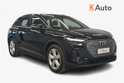 musta Audi Q4 e-tron 2024 kuva 1.