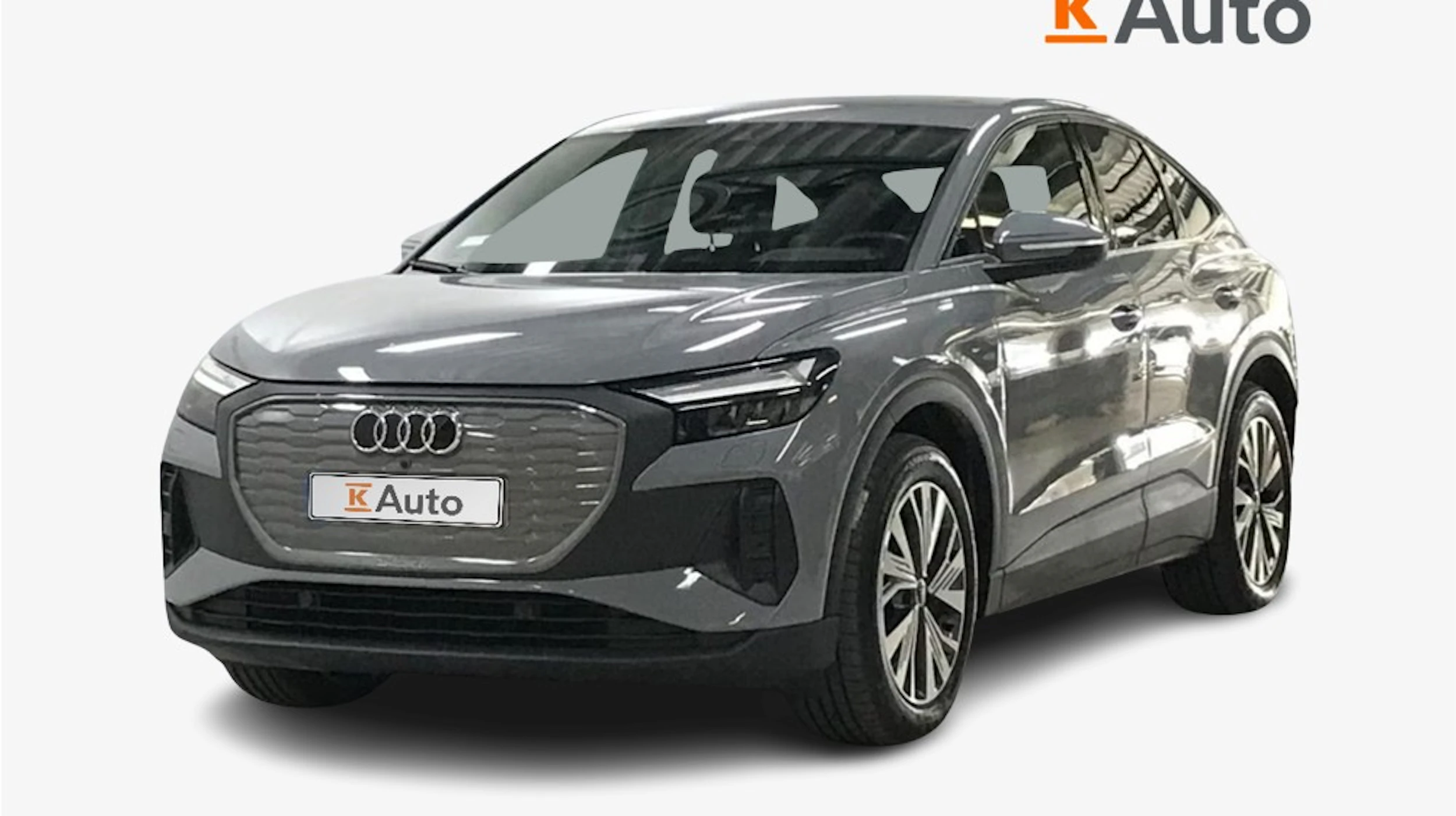 harmaa Audi Q4 e-tron 2024 kuva 1.