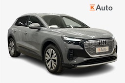 harmaa Audi Q4 e-tron 2024 kuva 1.