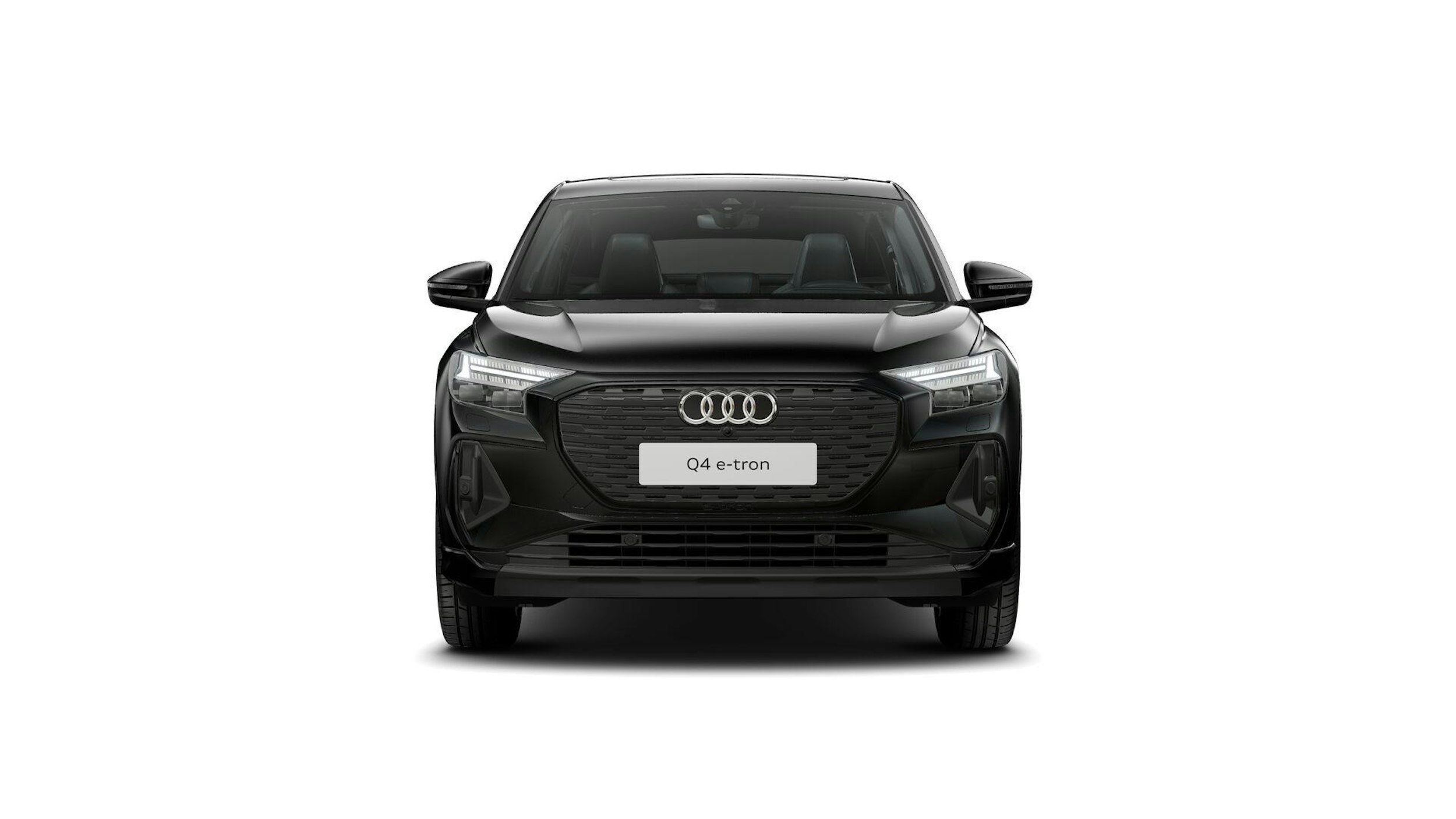musta Audi Q4 e-tron 2024 kuva 3.
