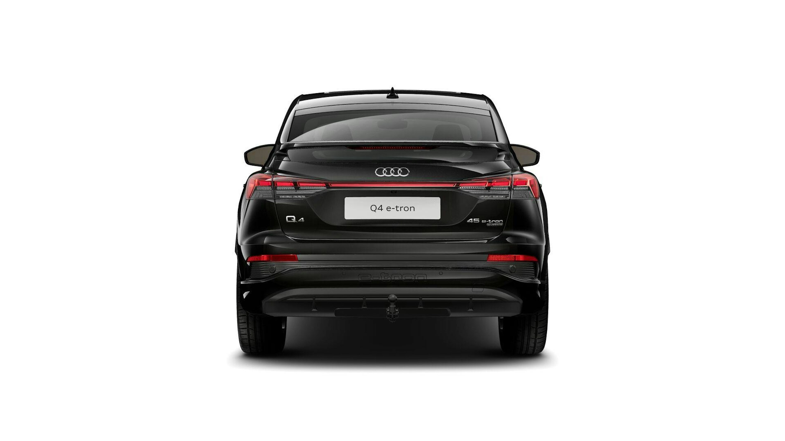 musta Audi Q4 e-tron 2024 kuva 4.