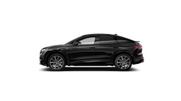 musta Audi Q4 e-tron 2024 kuva 6.