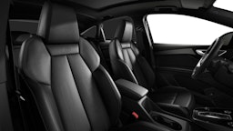musta Audi Q4 e-tron 2024 kuva 7.