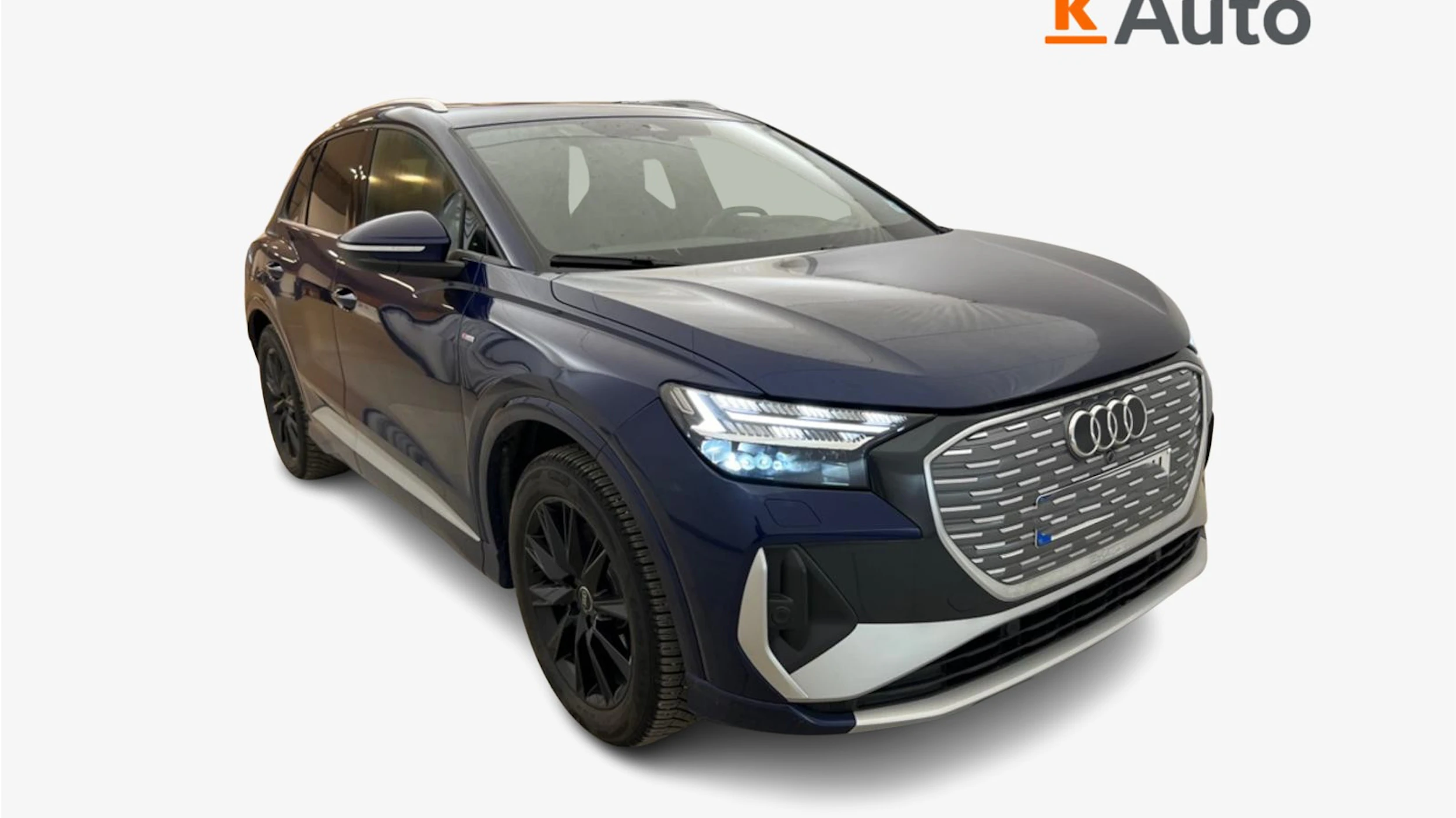met. sininen Audi Q4 e-tron 2024 kuva 1.