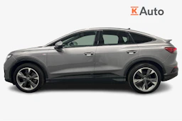 harmaa Audi Q4 e-tron 2024 kuva 5.