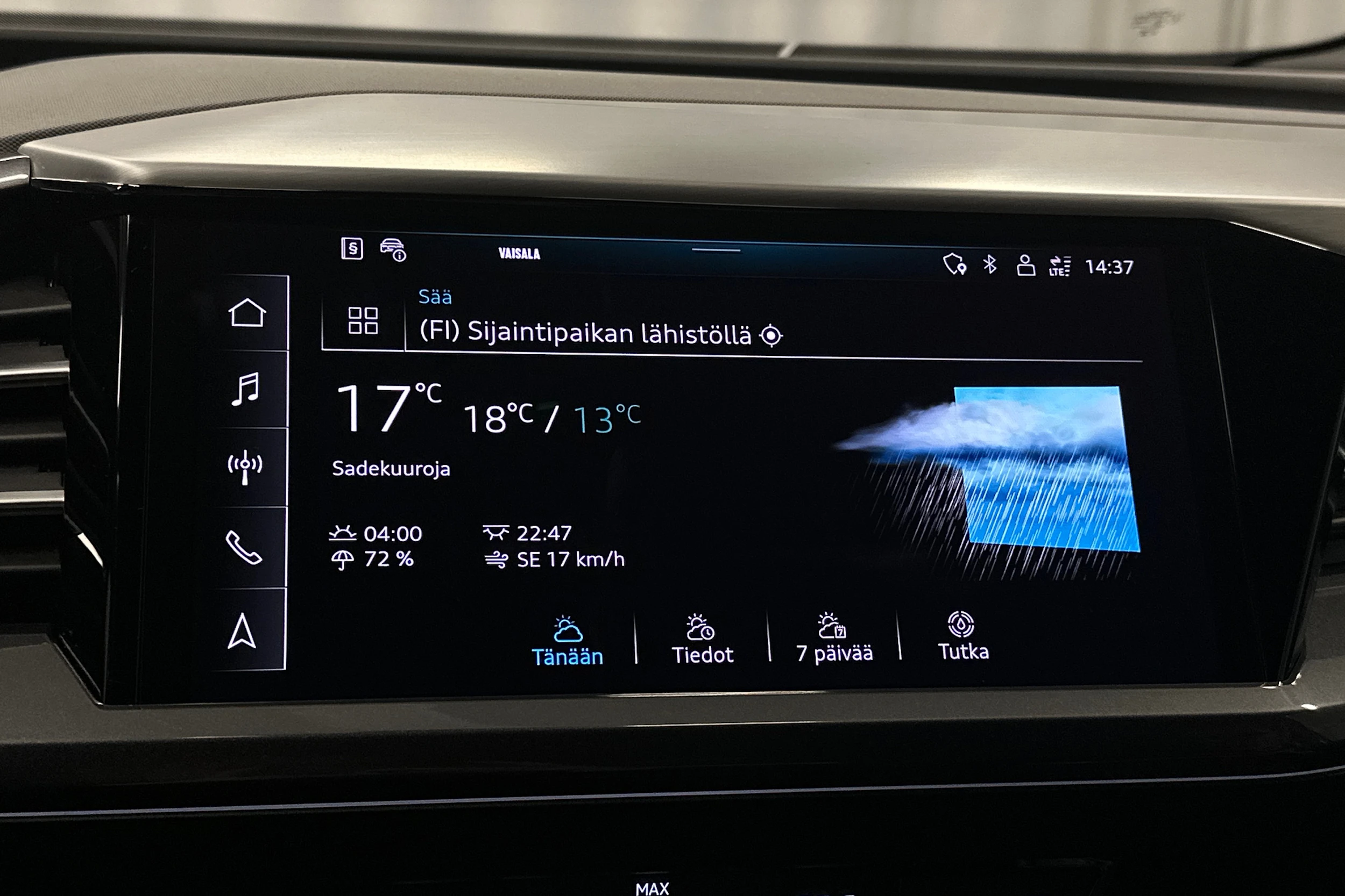 harmaa Audi Q4 e-tron 2024 kuva 34.