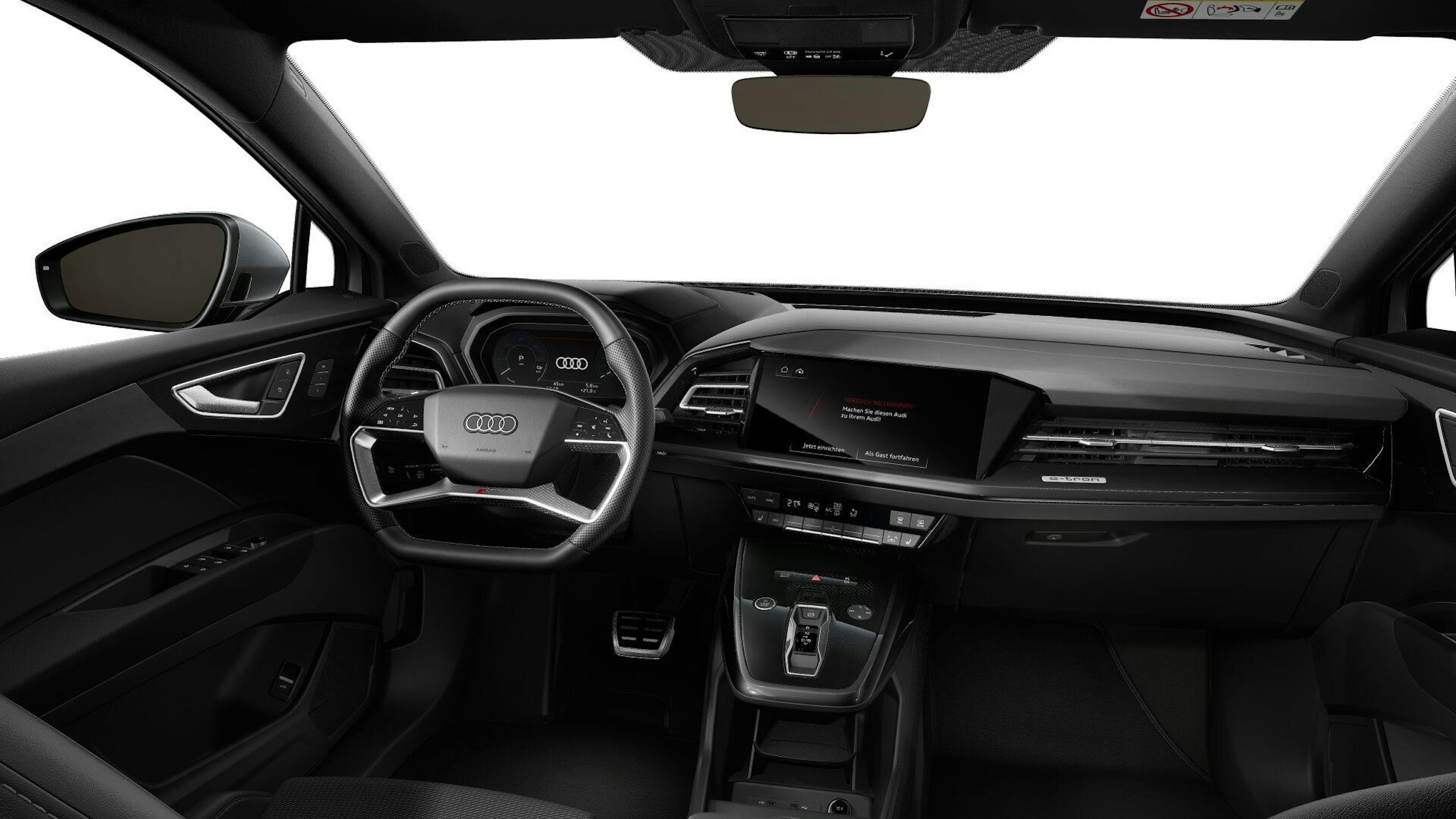 harmaa Audi Q4 e-tron 2024 kuva 8.