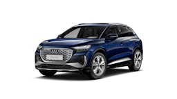 sininen Audi Q4 e-tron 2024 kuva 1.