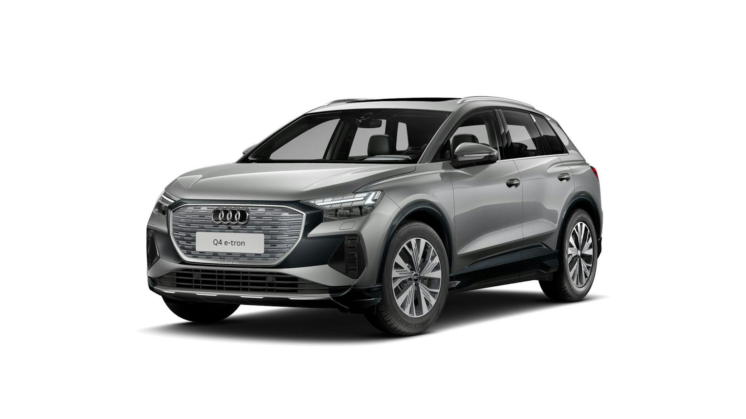 harmaa Audi Q4 e-tron 2024 kuva 1.