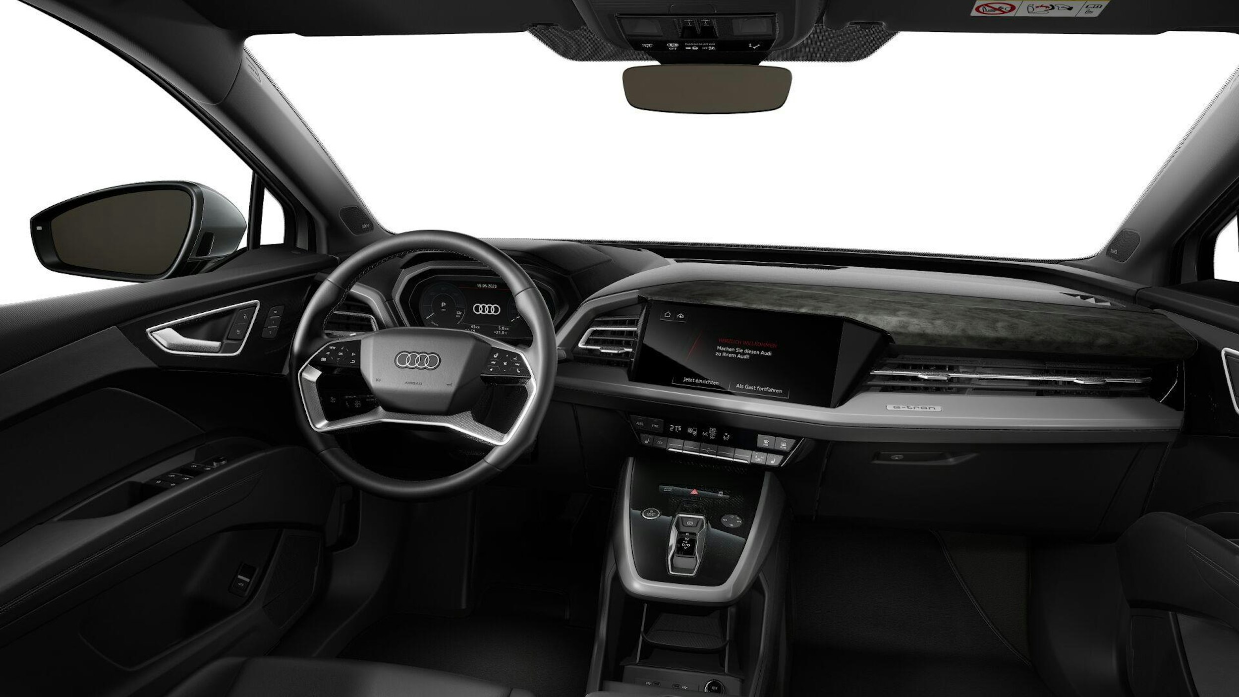 harmaa Audi Q4 e-tron 2024 kuva 8.