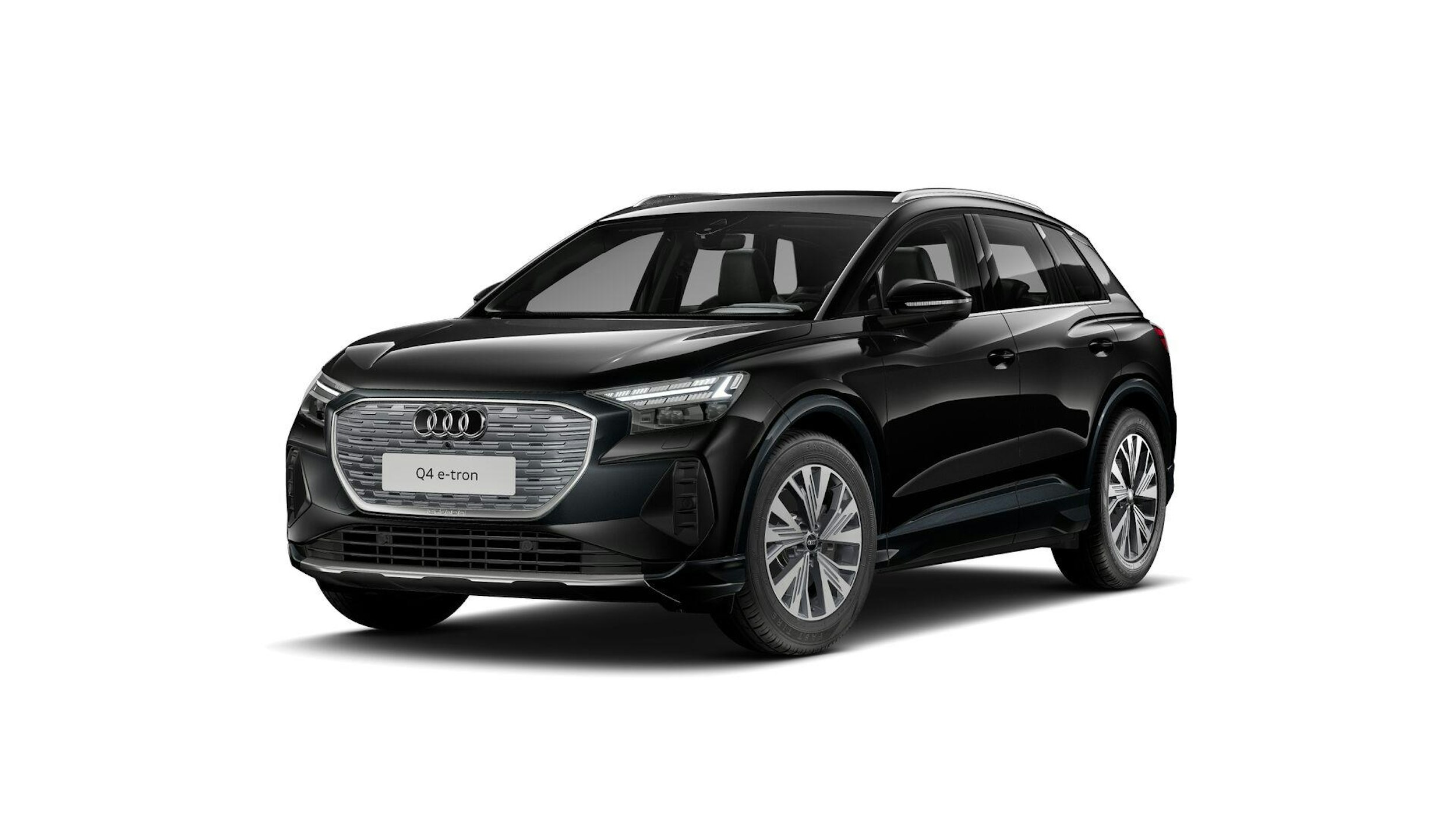 musta Audi Q4 e-tron 2024 kuva 1.