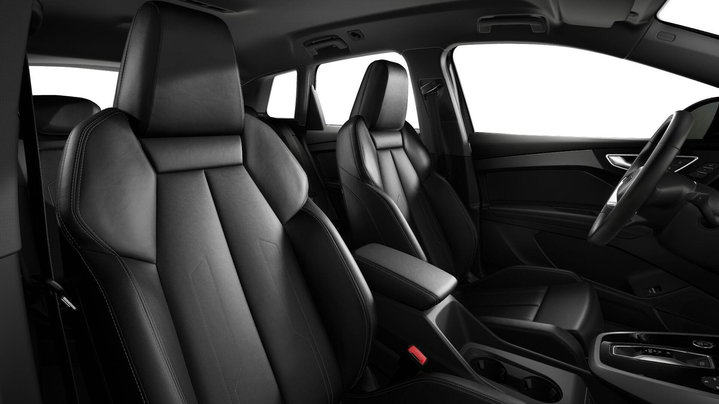 musta Audi Q4 e-tron 2024 kuva 7.