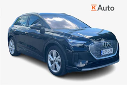 musta Audi Q4 e-tron 2024 kuva 1.