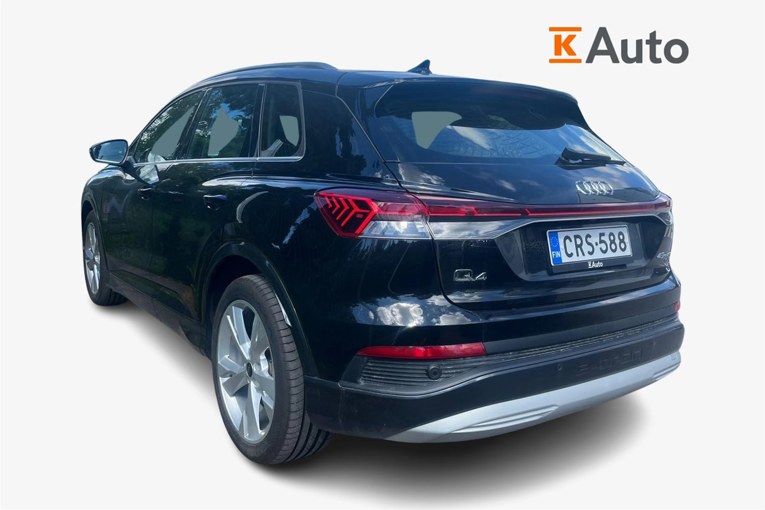 musta Audi Q4 e-tron 2024 kuva 2.