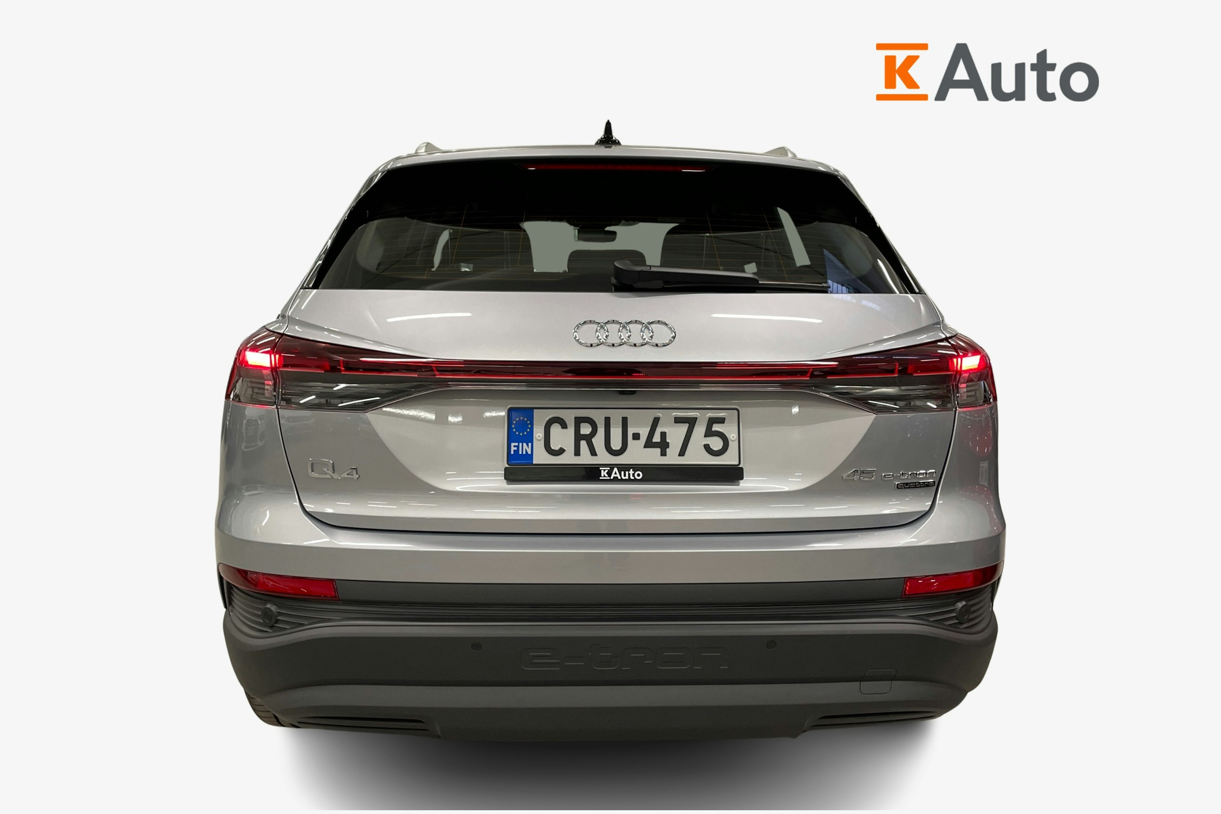 met. harmaa Audi Q4 e-tron 2024 kuva 3.