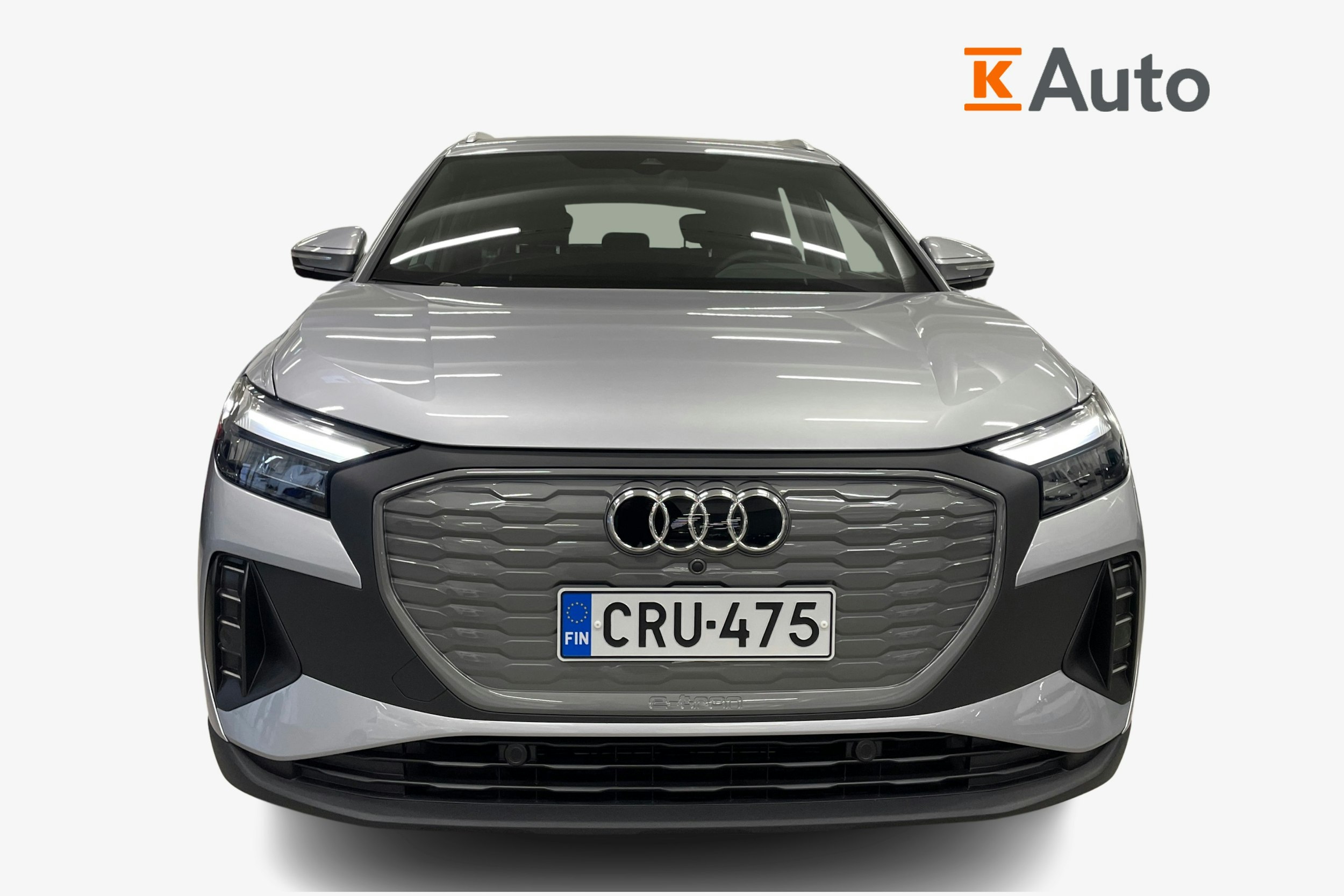 met. harmaa Audi Q4 e-tron 2024 kuva 4.