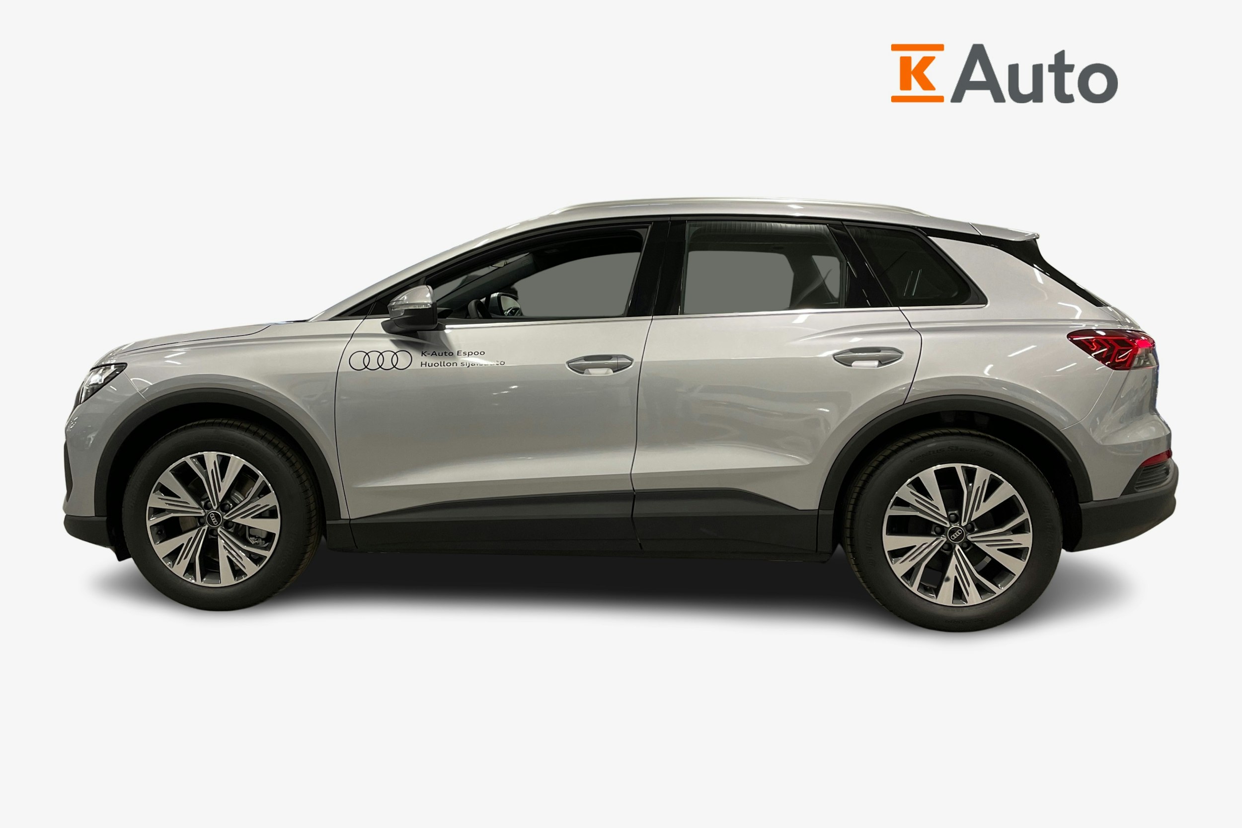 met. harmaa Audi Q4 e-tron 2024 kuva 5.