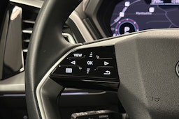 valkoinen Audi Q4 e-tron 2024 kuva 18.