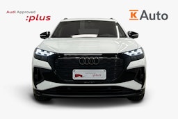 valkoinen Audi Q4 e-tron 2025 kuva 5.