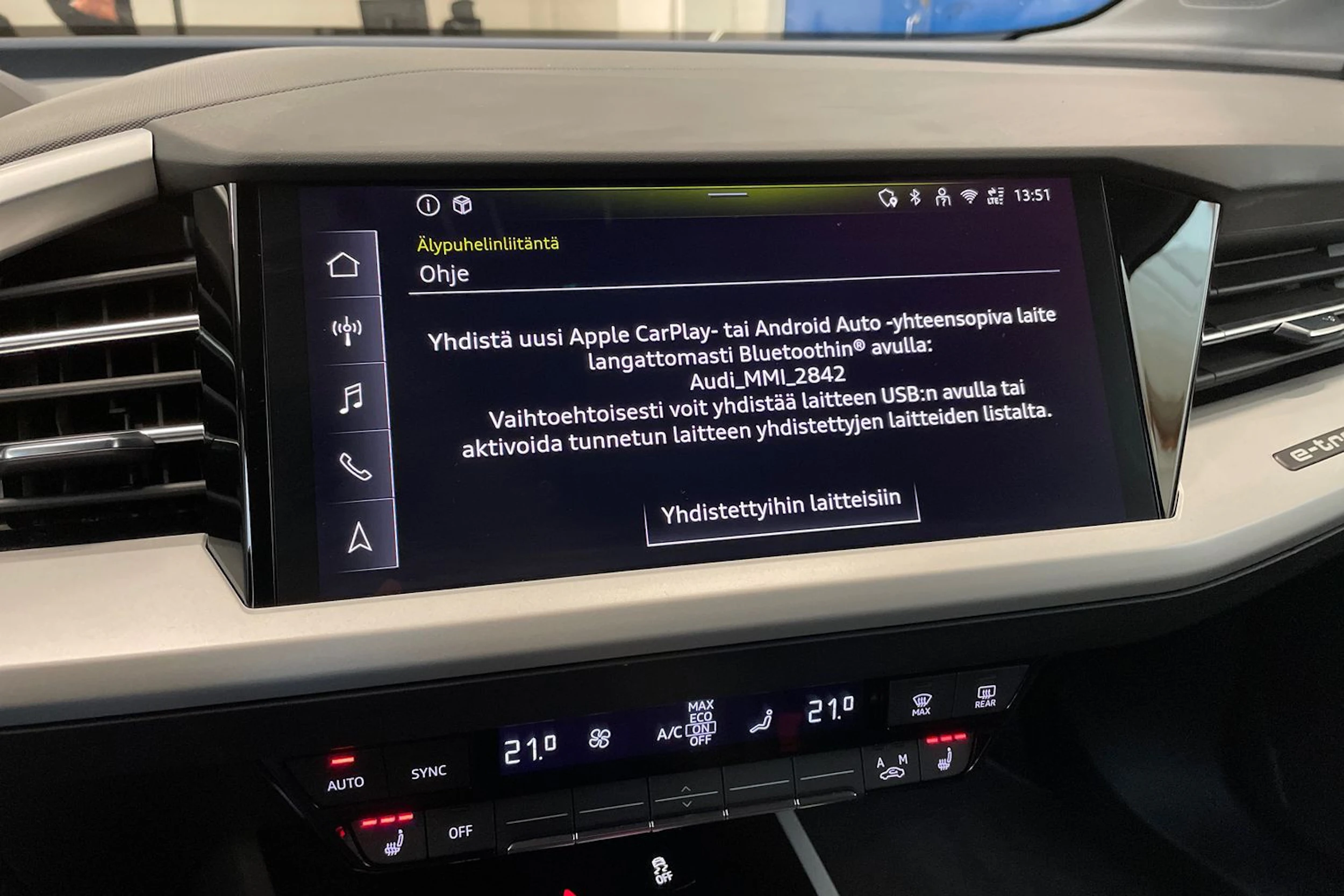 musta Audi Q4 e-tron 2024 kuva 23.