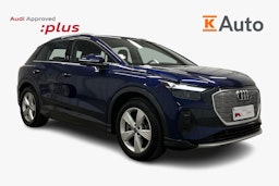 sininen Audi Q4 e-tron 2024 kuva 1.