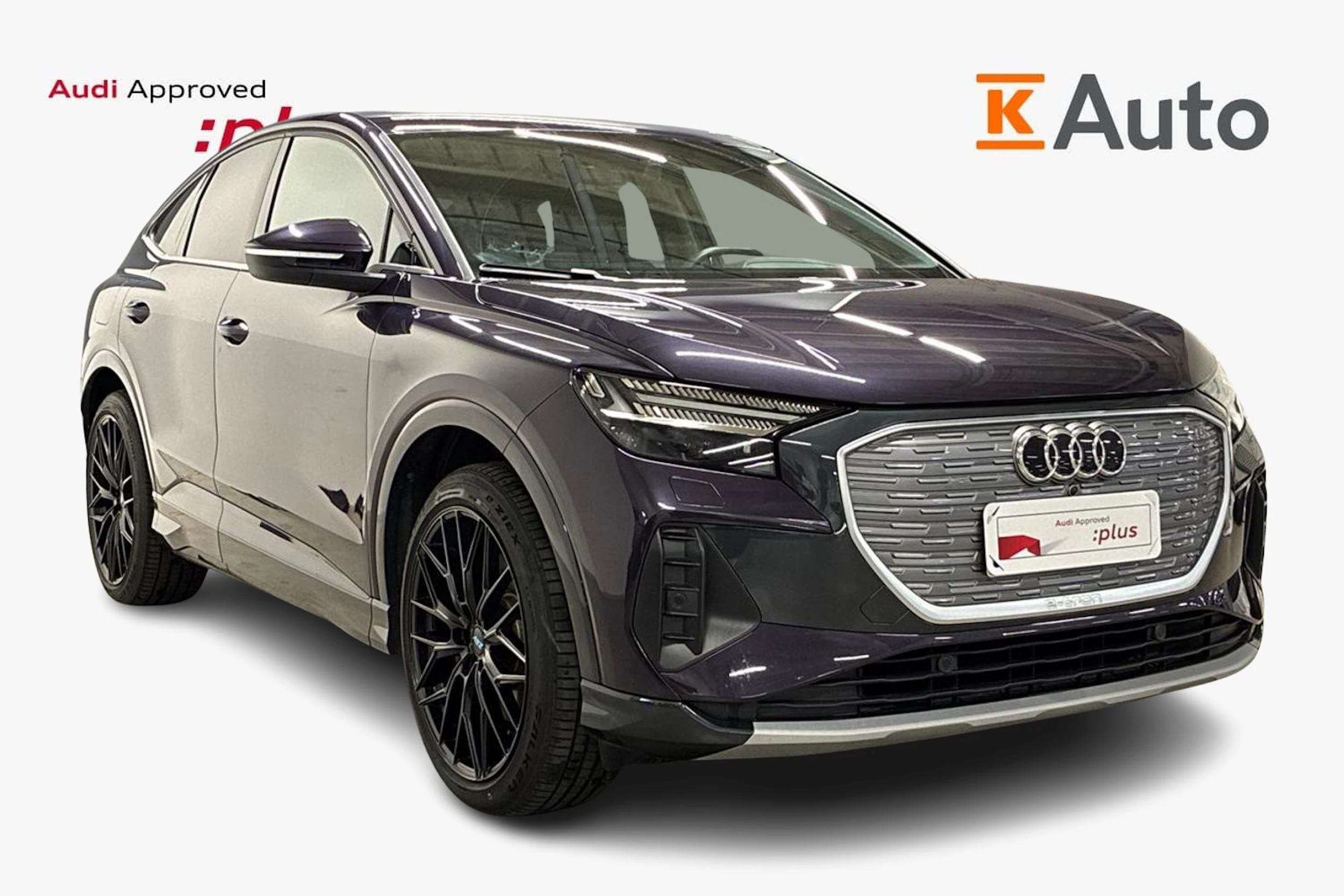 violetti Audi Q4 e-tron 2024 kuva 1.