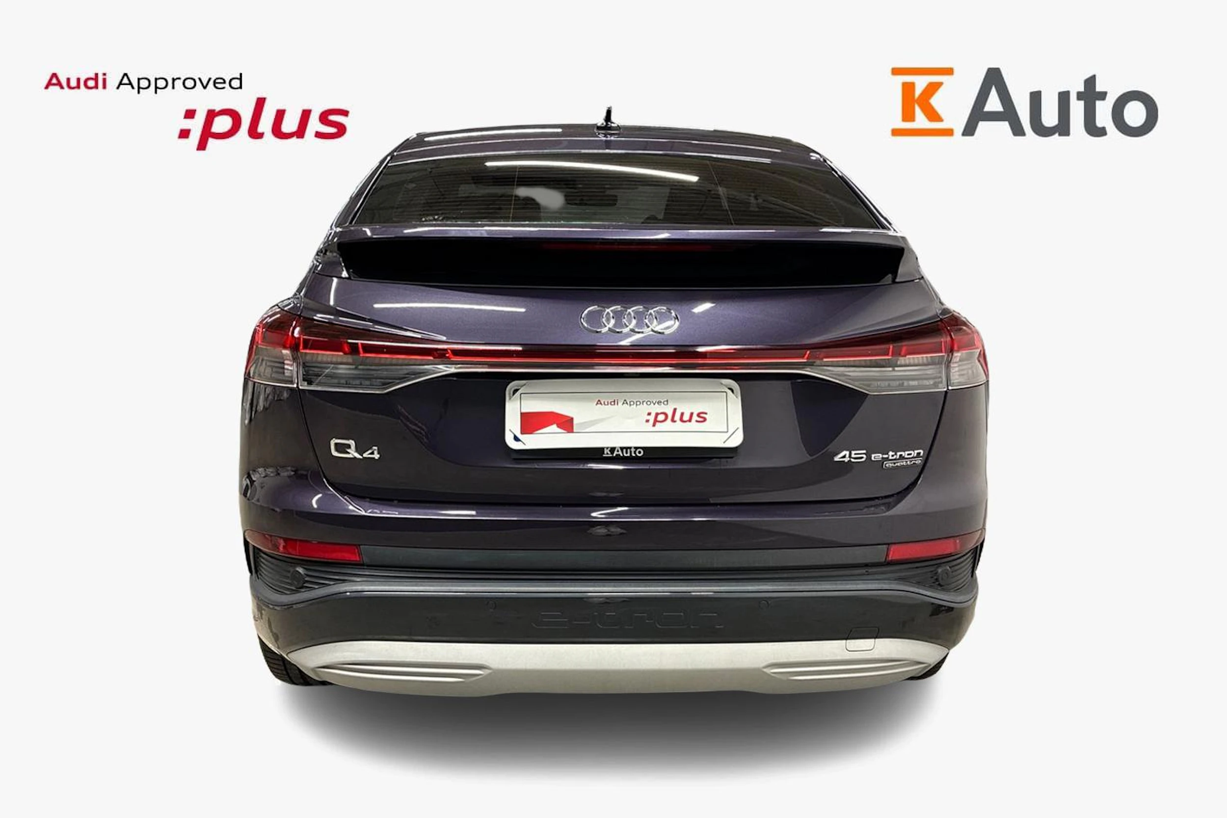 violetti Audi Q4 e-tron 2024 kuva 3.