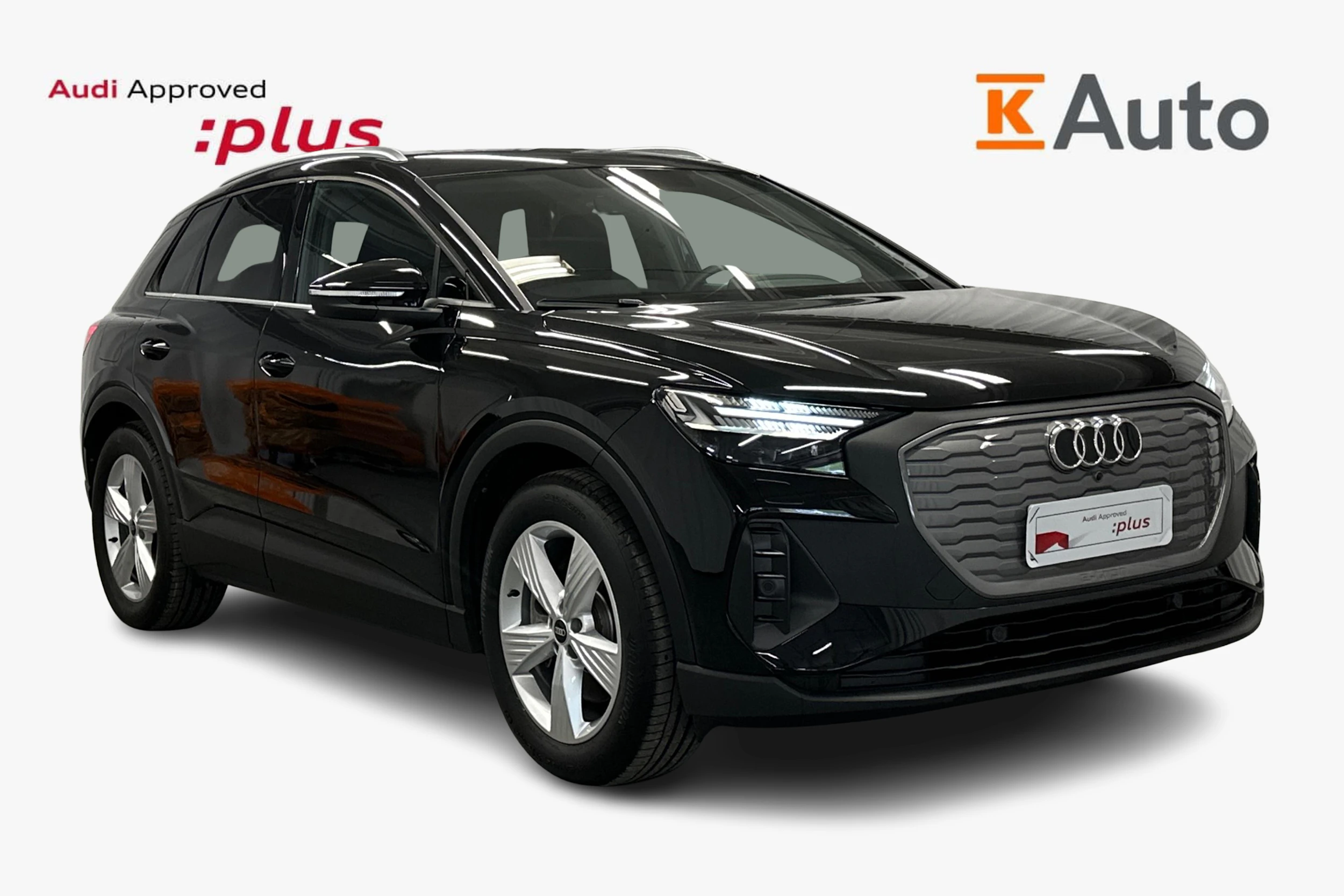 musta Audi Q4 e-tron 2025 kuva 1.