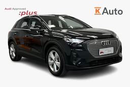 musta Audi Q4 e-tron 2025 kuva 1.