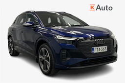 sininen Audi Q4 e-tron 2024 kuva 1.