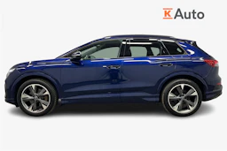 sininen Audi Q4 e-tron 2024 kuva 5.