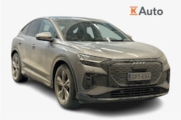 harmaa Audi Q4 e-tron 2024 kuva 1.