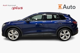 sininen Audi Q4 e-tron 2024 kuva 6.