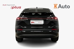 musta Audi Q4 e-tron 2024 kuva 3.