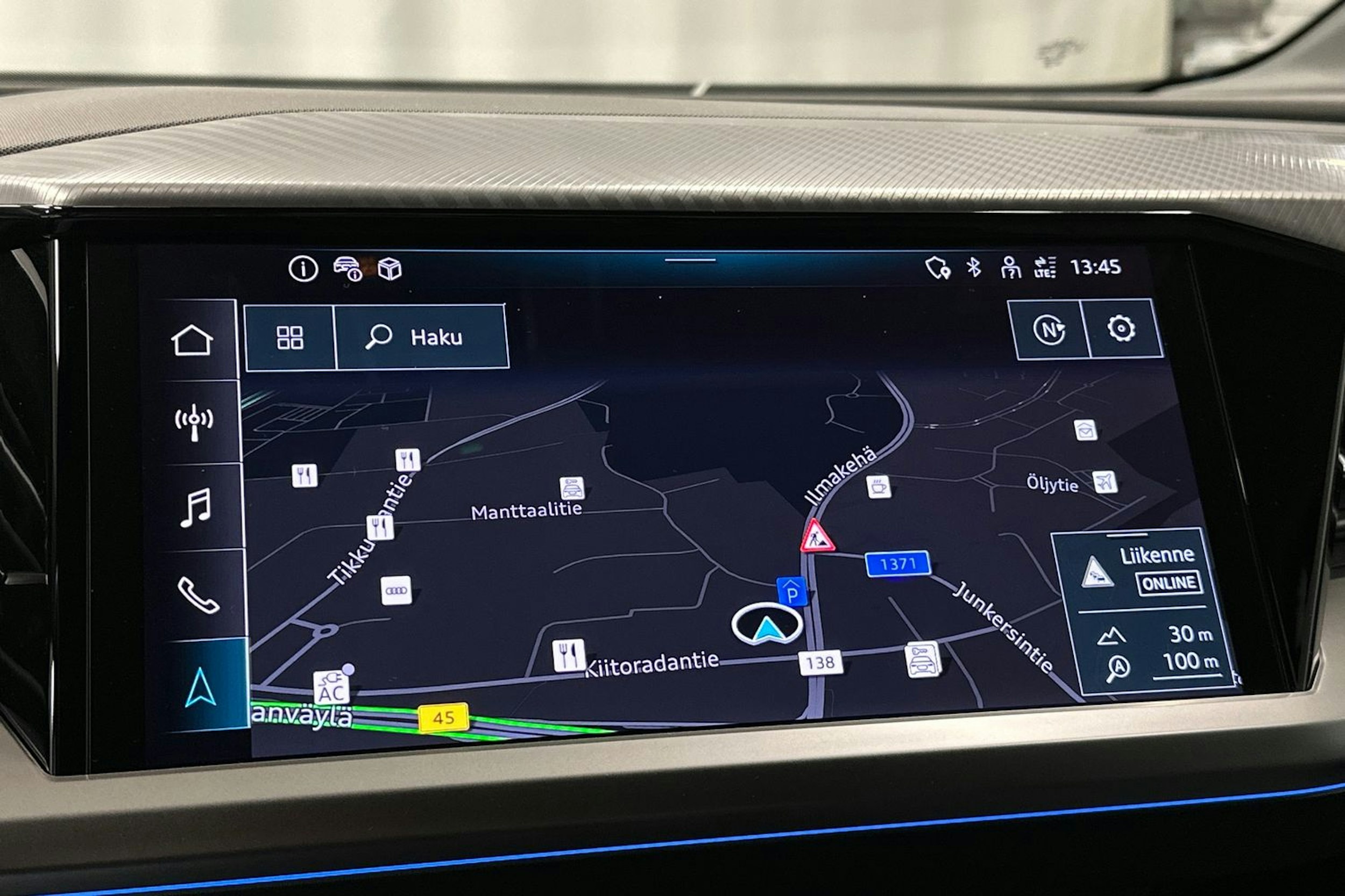 musta Audi Q4 e-tron 2024 kuva 25.