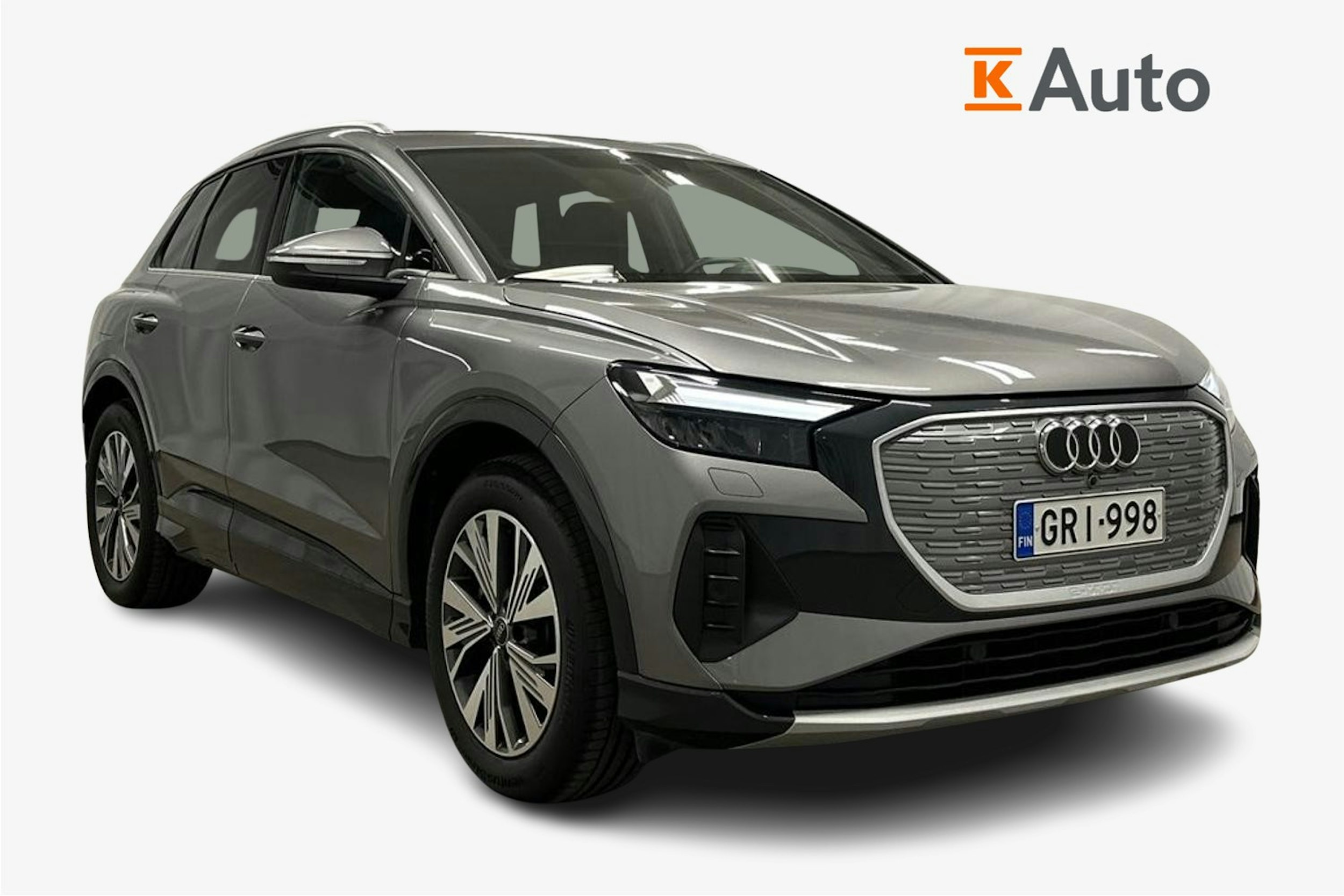 harmaa Audi Q4 e-tron 2024 kuva 1.
